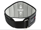 Fitness belt with text on a white background