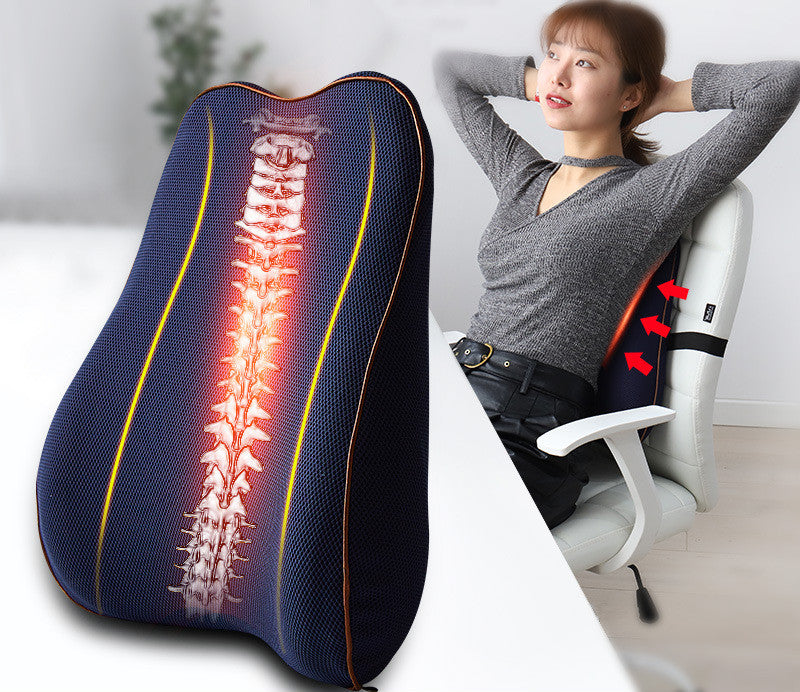 Un accessoire indispensable pour un confort optimal au bureau : un coussin de dossier moelleux et offrant un bon soutien.