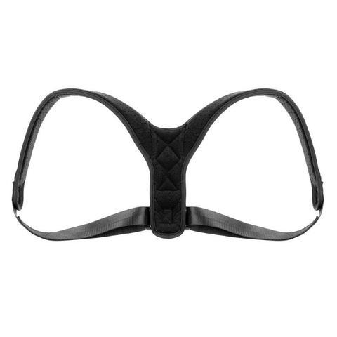 Black posture corrector on a white background