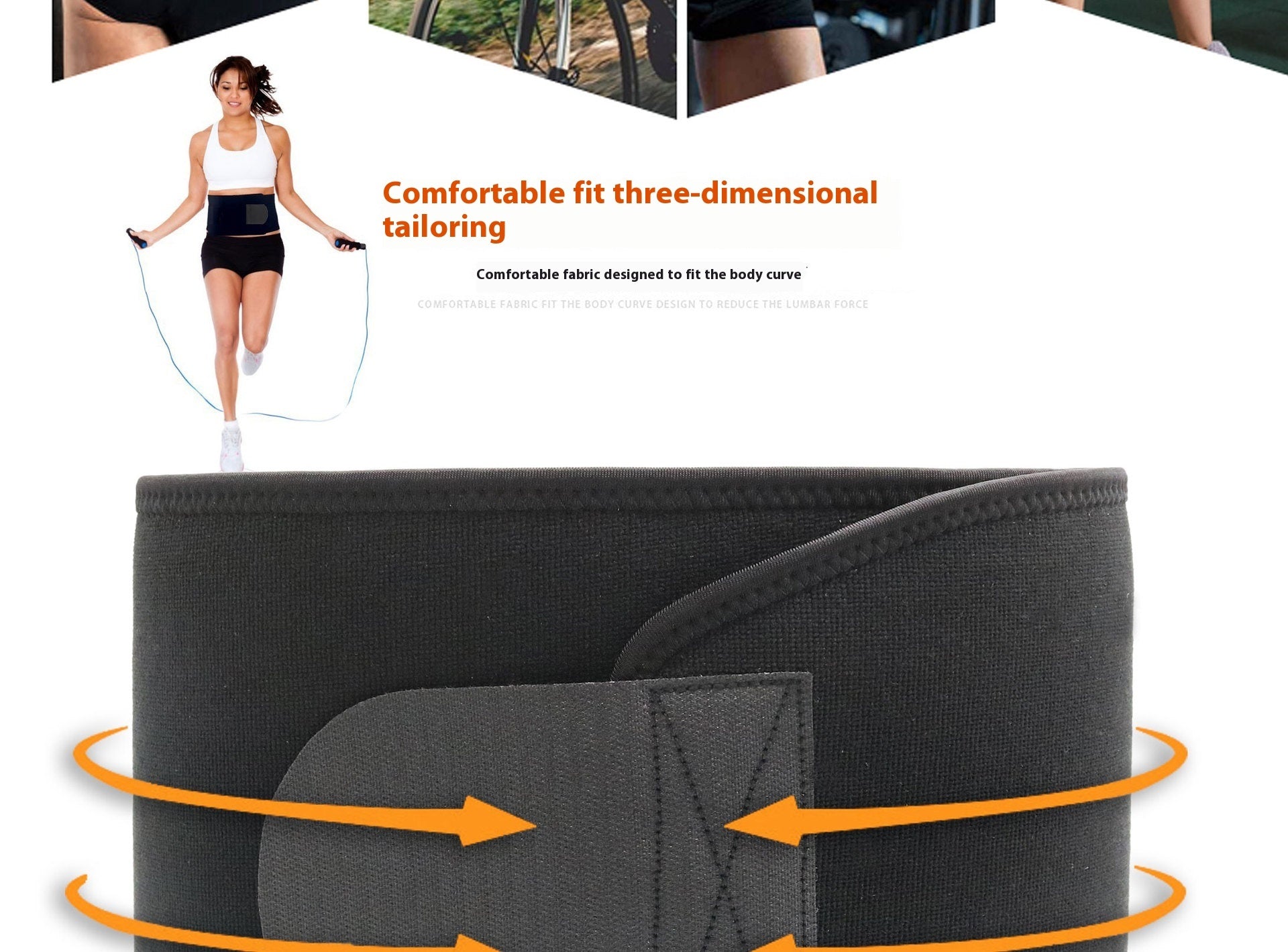 Hot Workout Partner Neoprene Lumbar Support Belt