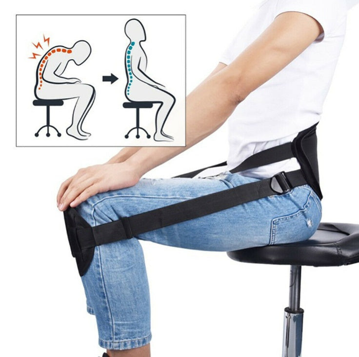 Support That Moves With You – Portable Lumbar Corrector Belt