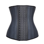 Black waist trainer on a white background