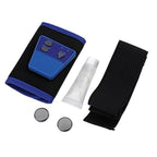 Electrical muscle stimulator with accessories on a white background