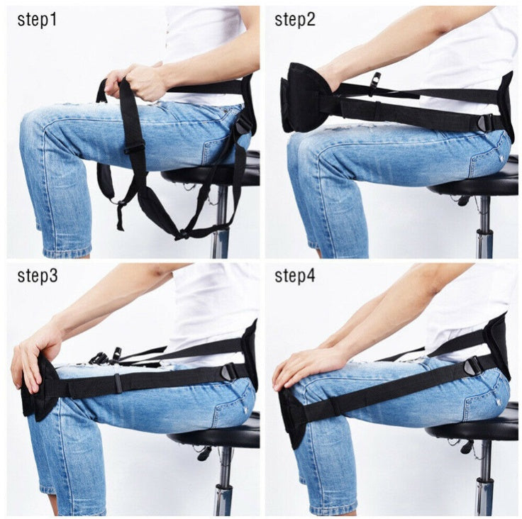 Support That Moves With You – Portable Lumbar Corrector Belt