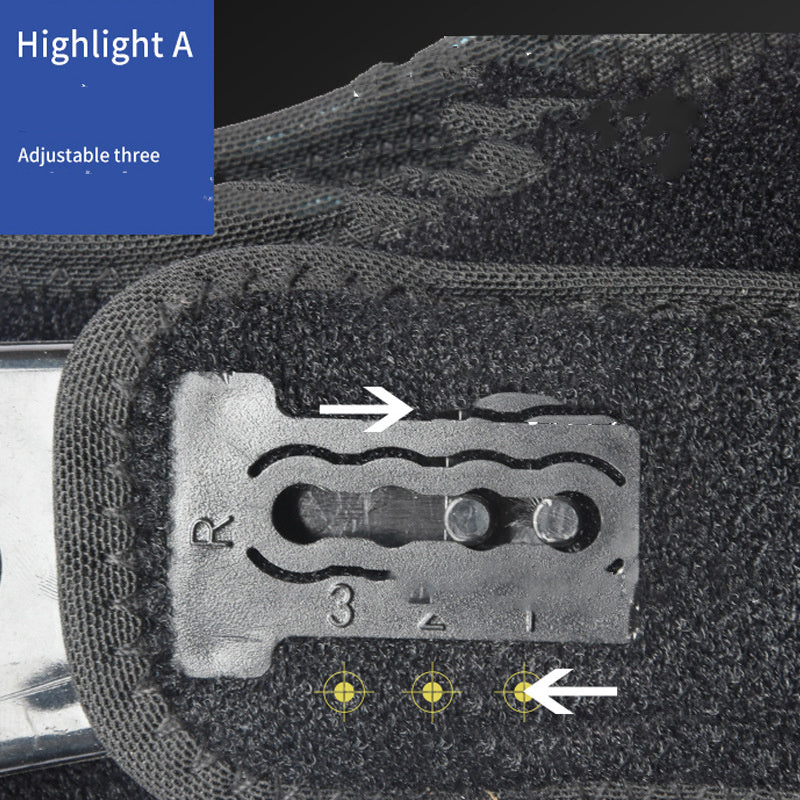 Strong Hold, Easy Comfort Adjustable Knee Fixation Support