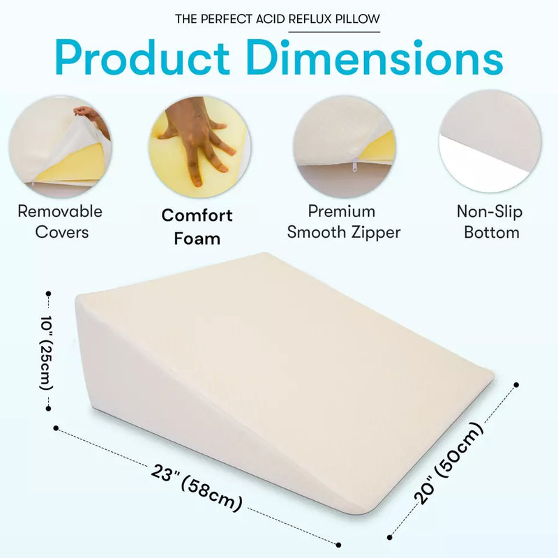 Triangle Memory Foam Wedge Cushion