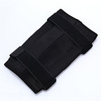 Black waist trainer on a white background