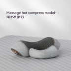 Memory Foam Cervical Support Pillow with Heat & Massage
