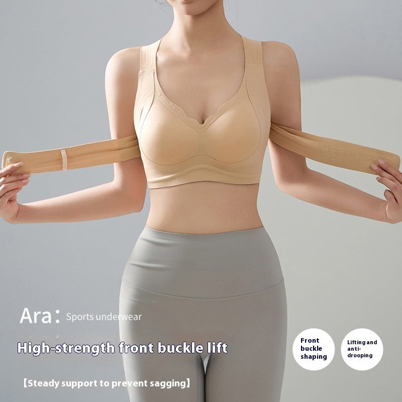 Shape & Support in Our Front-Buckle Beauty.