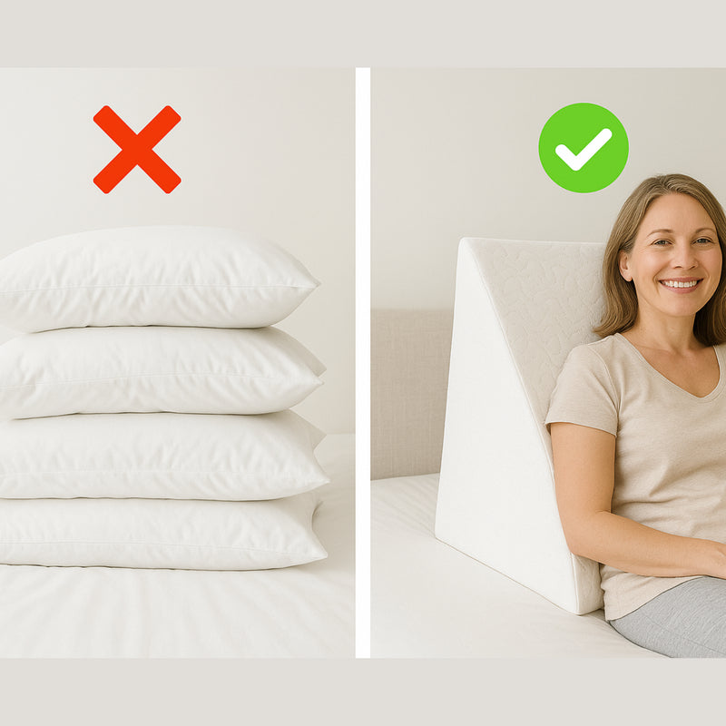 Triangle Memory Foam Wedge Cushion