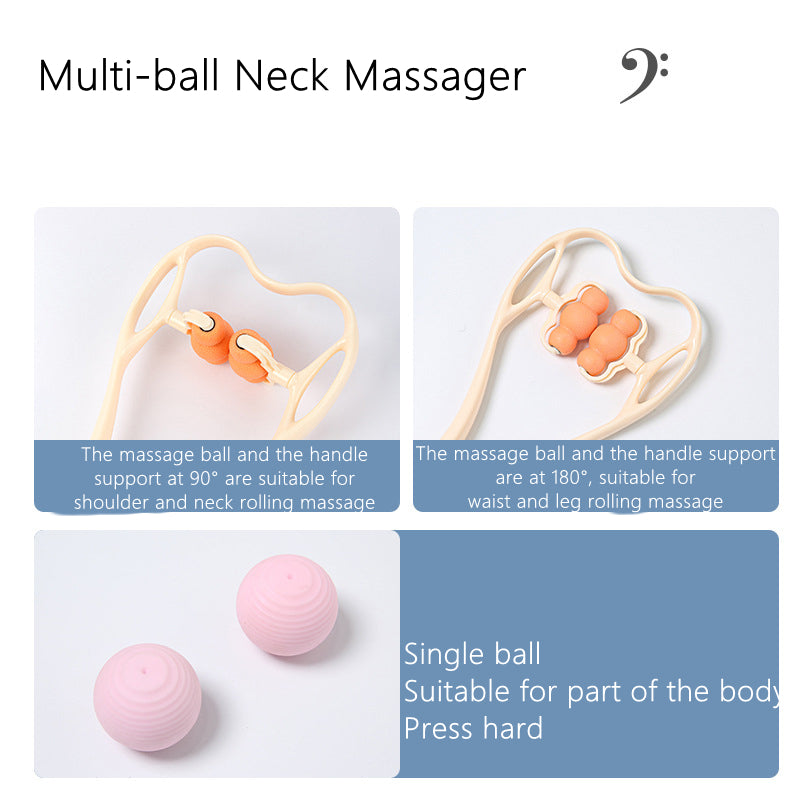 All-in-One Handheld Neck & Shoulder Relief Six Wheel