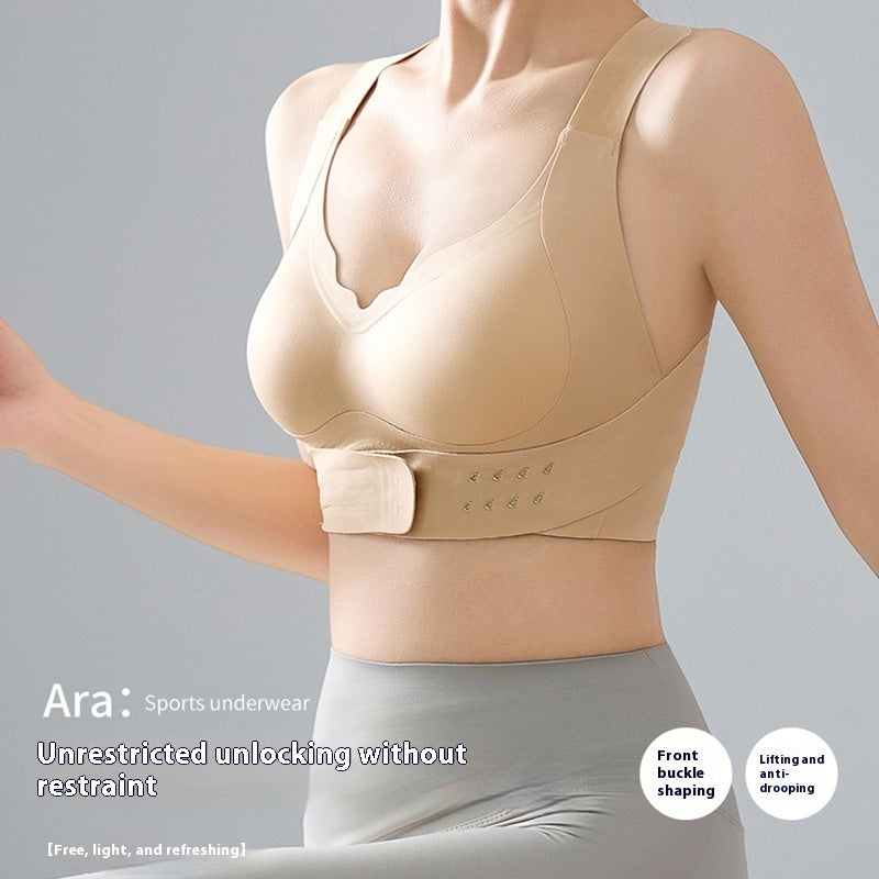 Shape & Support in Our Front-Buckle Beauty.