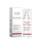 OceAura skincare cream and packaging on a white background