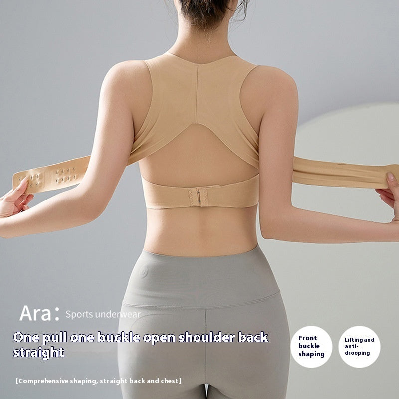 Shape & Support in Our Front-Buckle Beauty.